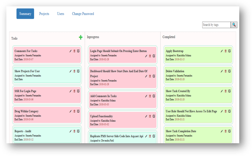 Propeak Project Management Tool